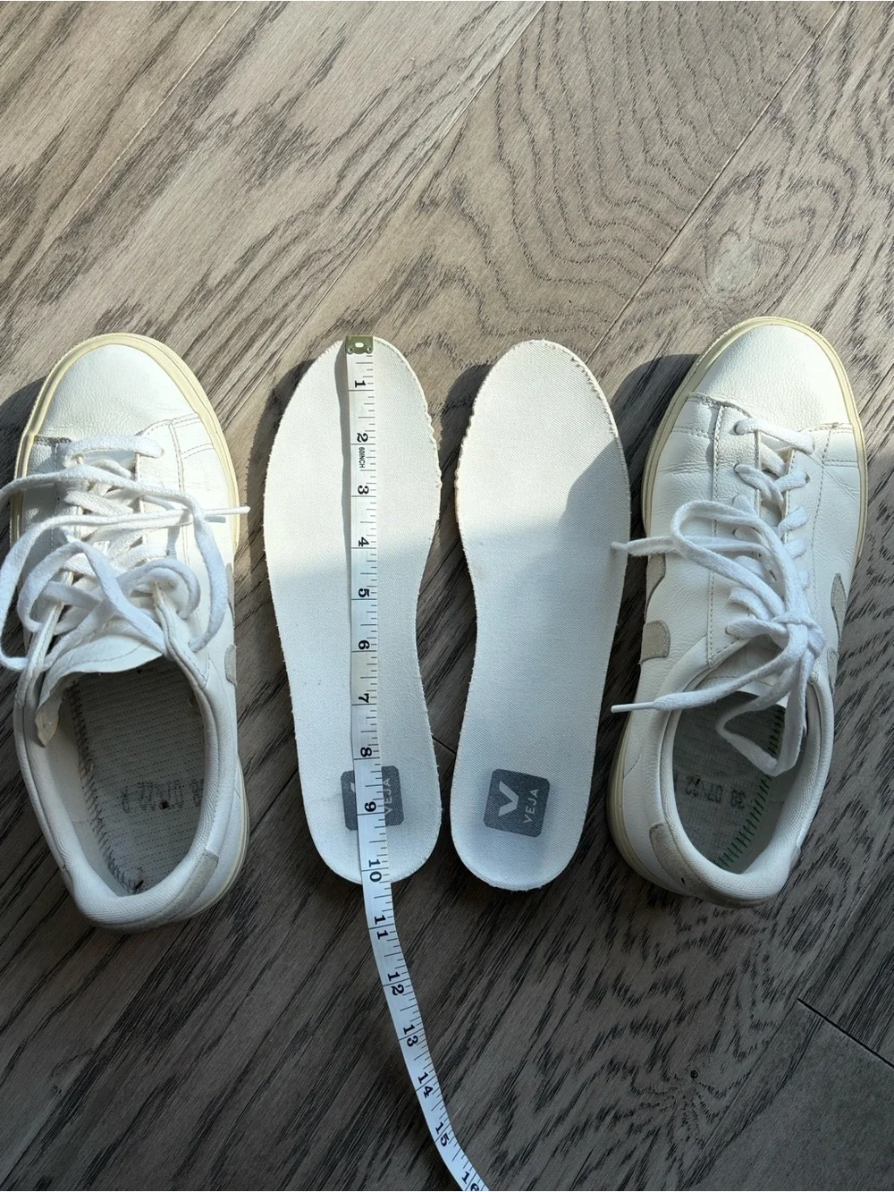 Veja Women’s White Leather Low-Top Sneakers
